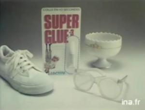 super glue repare