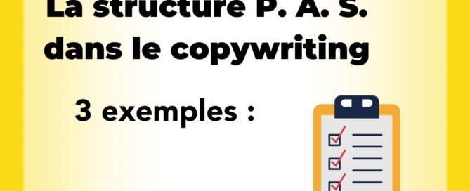 Structure PAS copywriting