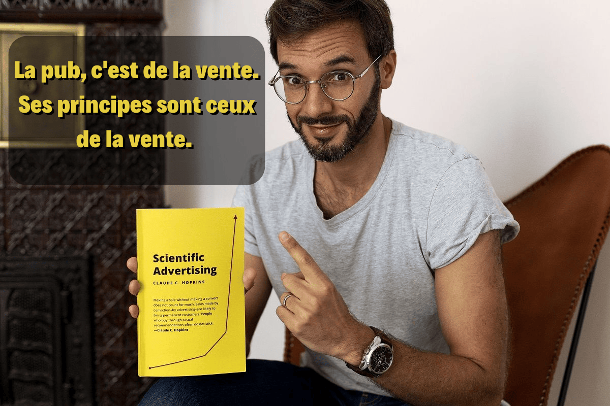 la pub, c'est de la vente