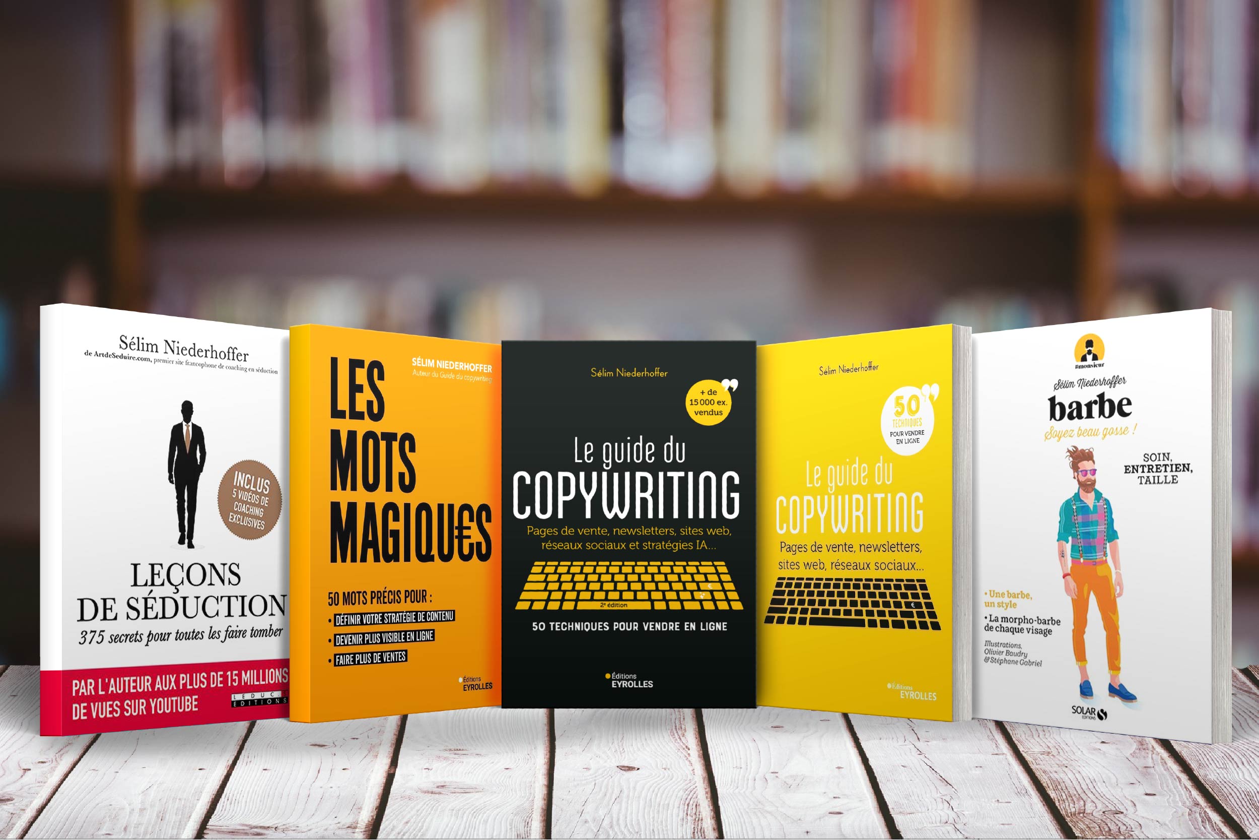 les 5 livres de Sélim niederhoffer