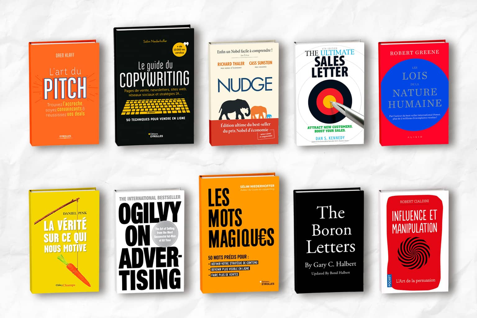 Les meilleurs livres sur le copywriting - sélectionnés par Sélim Niederhoffer