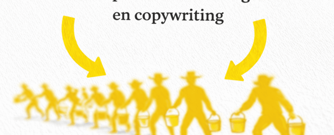 Technique copywriting Bucket brigade