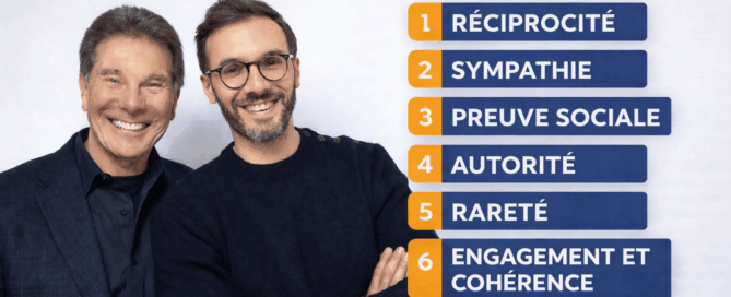 7 principes de persuasion et influence Cialdini